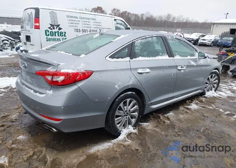 2015 Hyundai Sonata Sport from USA, damaged, VIN 5NPE34AF6FH068838